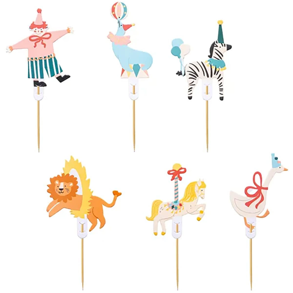 Топери Цирк 6шт