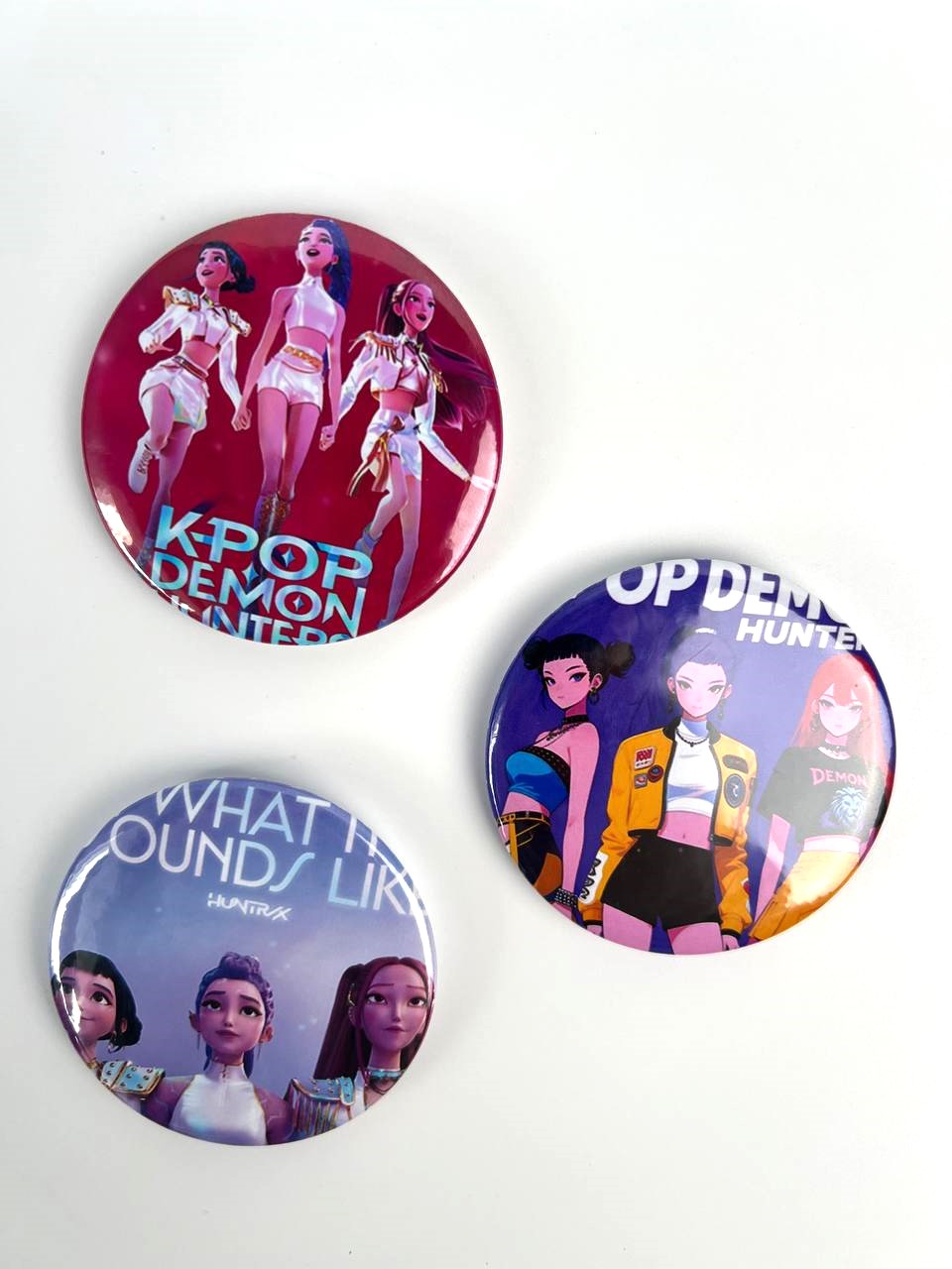 Набір значків Kpop Demon Hunters, Кек поп мисливиці на демонів
