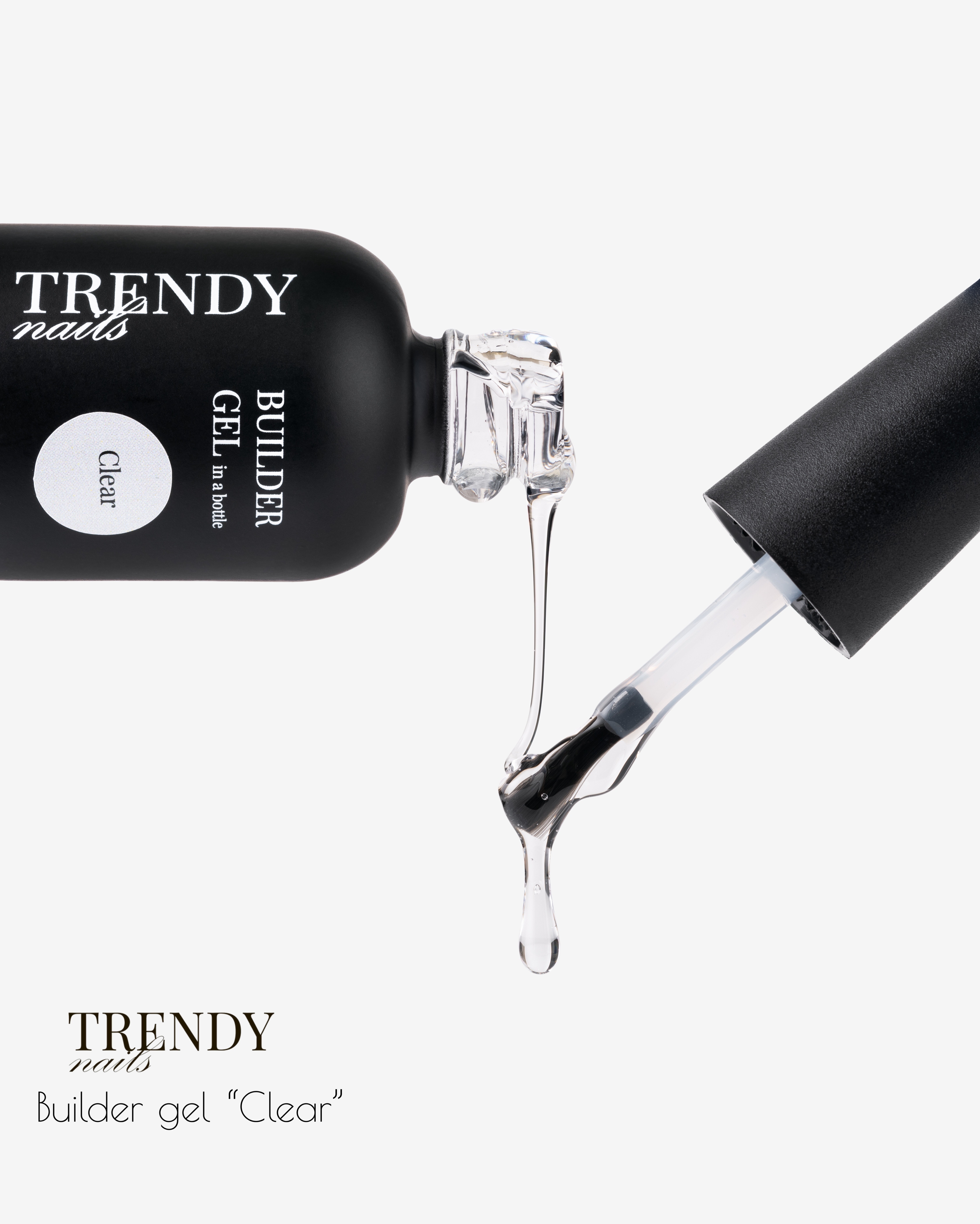 Builder Gel in a bottle Clear HEMA/TPO free, 10 ml