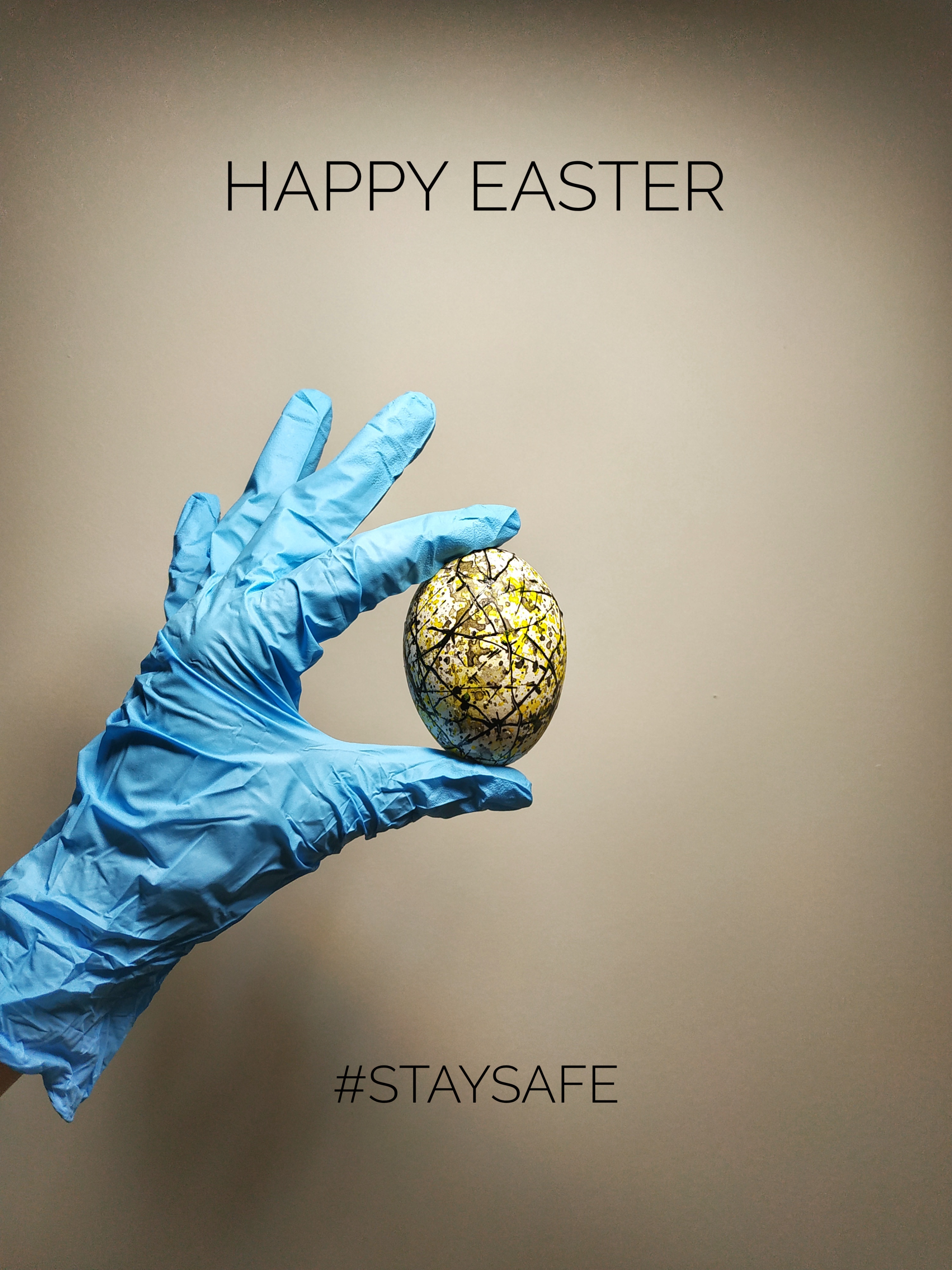 Happy Easter, 2020, poster, digital printing (1:5)