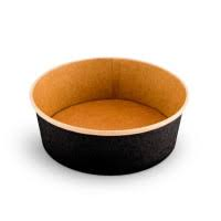 Салатник 550 мл, крафт, упаковка 50 шт, 001500295