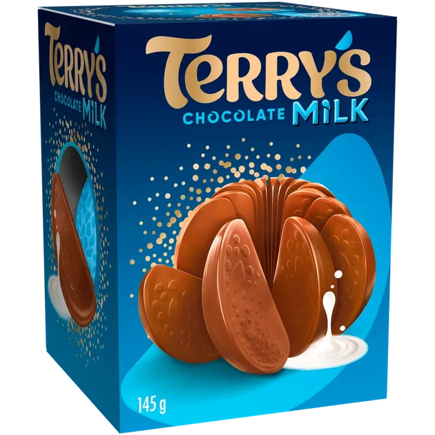 Шоколадний апельсин Terry's Chocolate Milk з молочного шоколаду без добавок 145г