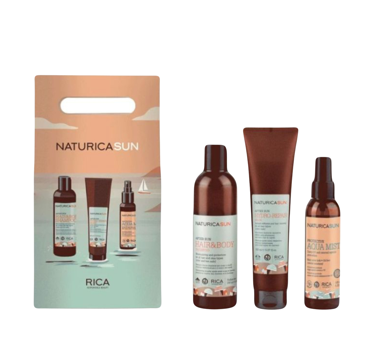 KIT SUN PRODUCT - набір для захисту волосся влітку