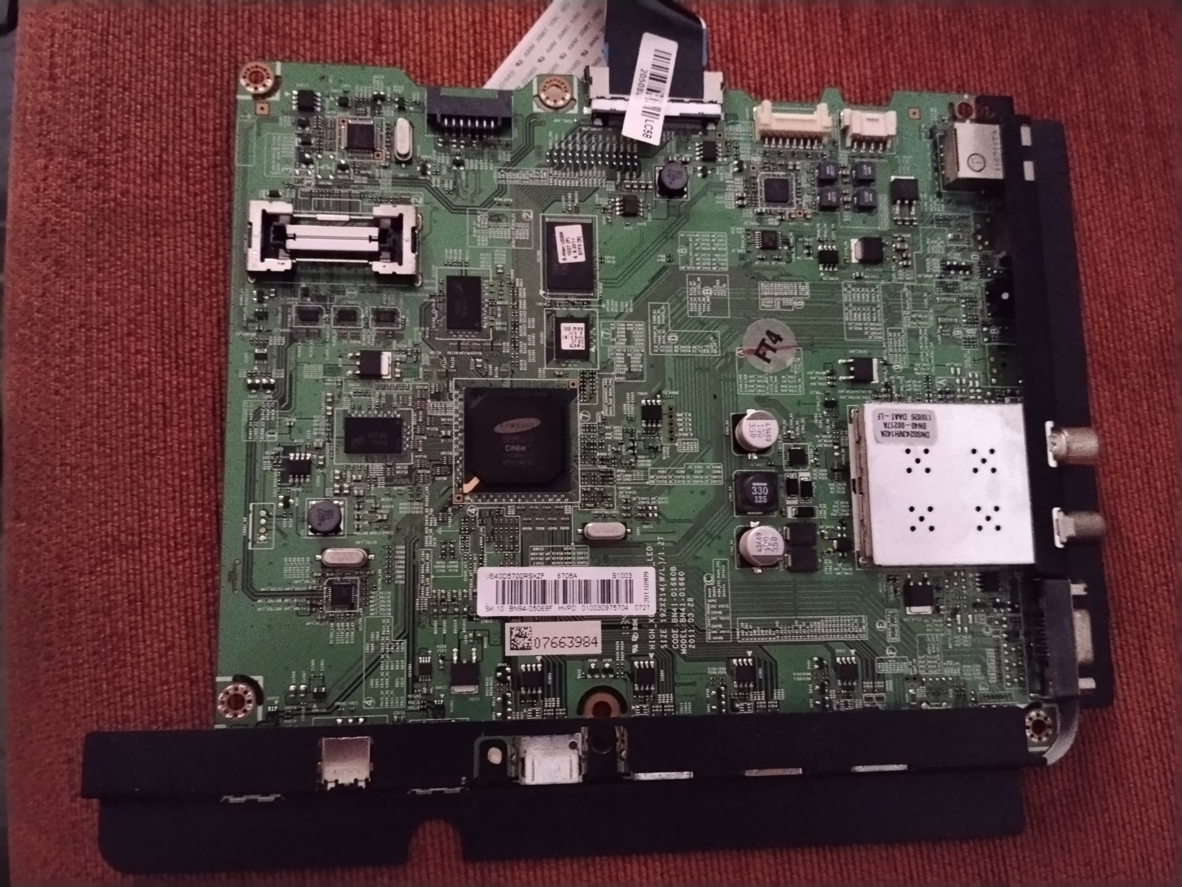 Placa principal Main BN94-05069F, Code BN41-01660B TV Samsung UE40D5700SR 