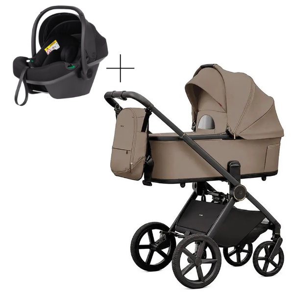 Коляска універсальна 3в1 CARRELLO Ultimo F CRL-6701 (2in1) Acoustic Beige