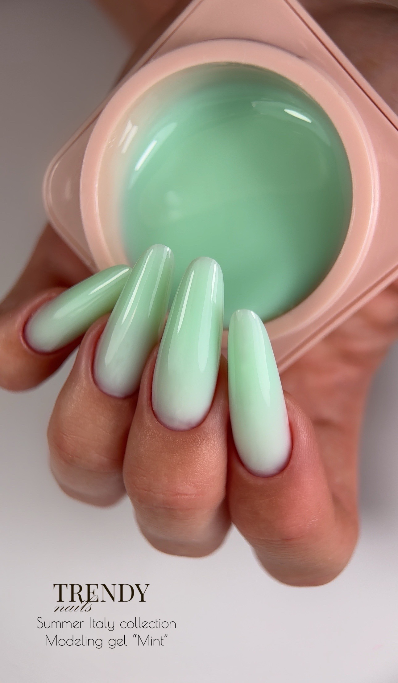 Modeling gel "Mint" HEMA/TPO free 30 ml