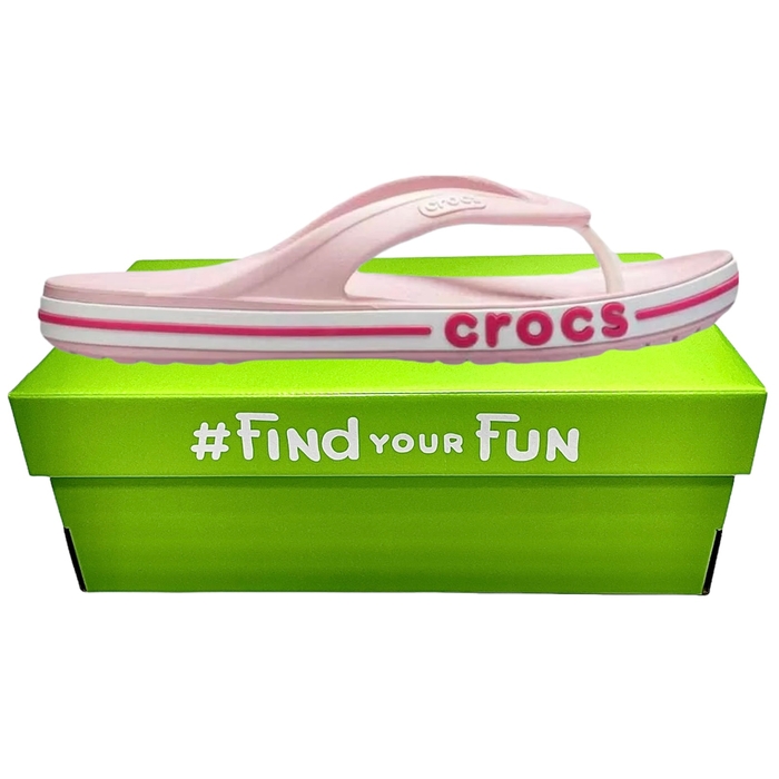 Crocs Bayaband Flip Petal Pink/Candy Pink в'єтнамки жіночі пудрові