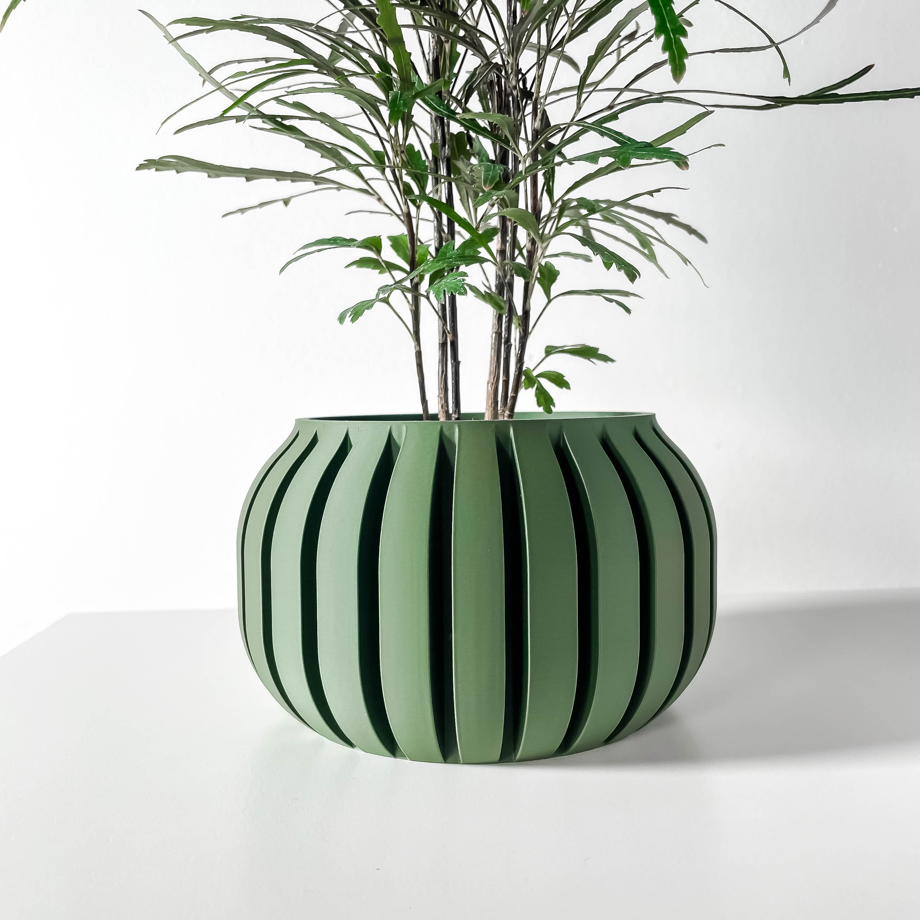 Juse Planter Pot – Minimalist 3D Printed Pot