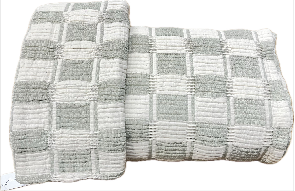 Покривало Blenda Lappartement 240х260 Оливковий