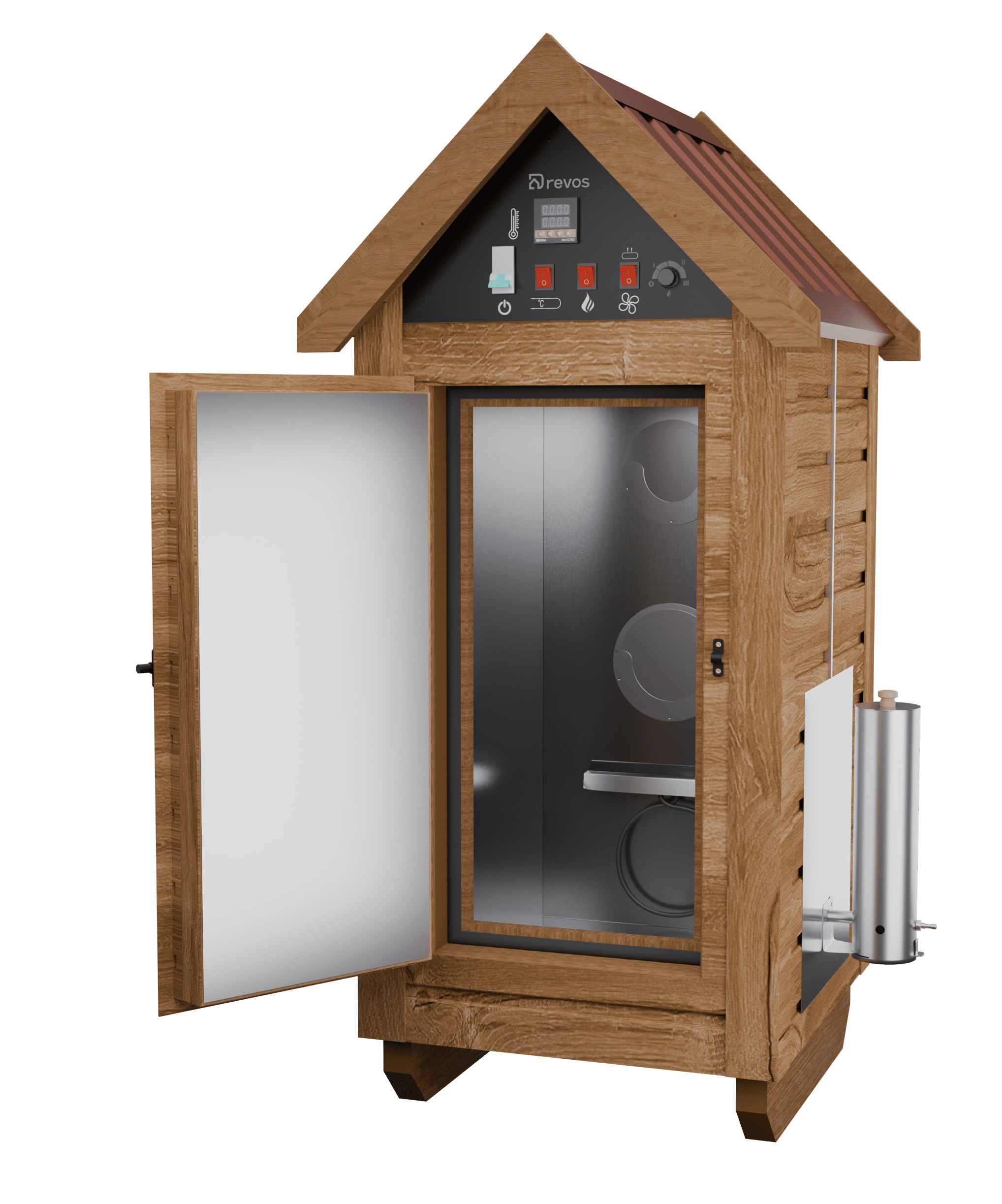 3-w-1 MINI 2.0 do wędzenia na gorąco i na zimno oraz suszenia