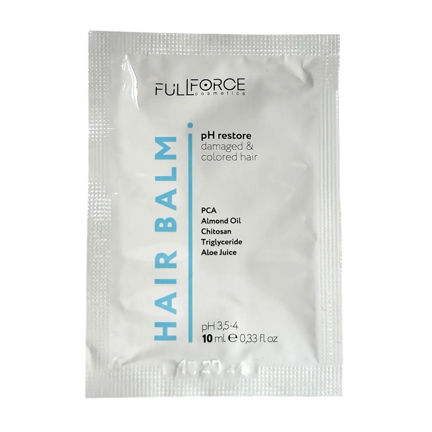 Бальзам для пошкодженого та фарбованого волосся pH RESTORE DAMAGED & COLORED HAIR 10мл.