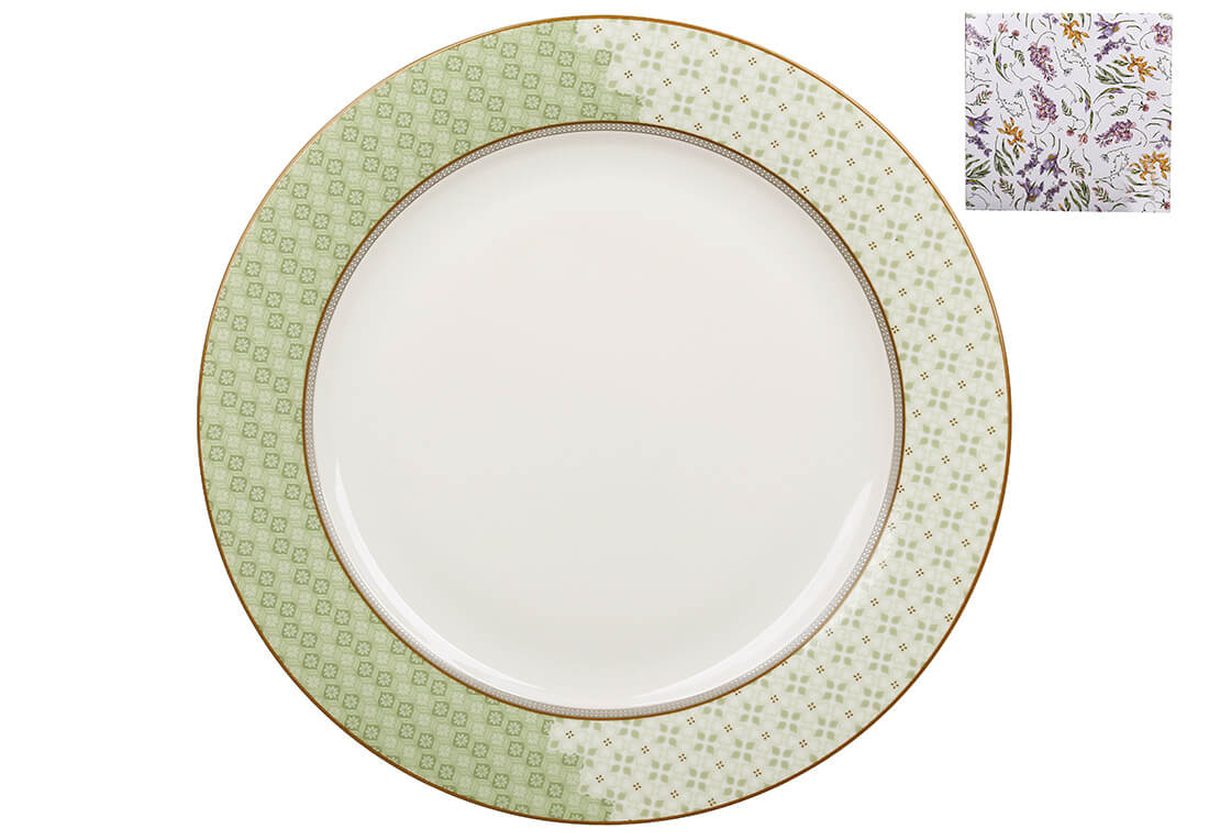 Wisteria Garden, Тарілка порцелянова