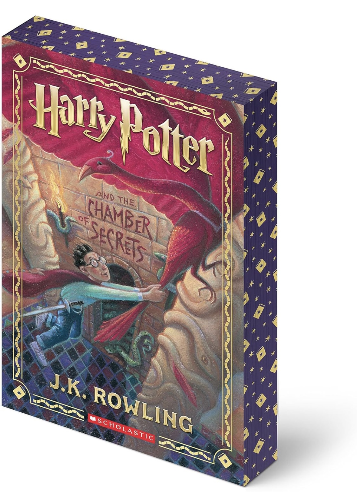 Harry Potter and the Chamber of Secrets (Stenciled Edges) (Harry Potter, Book 2) J. K. Rowling