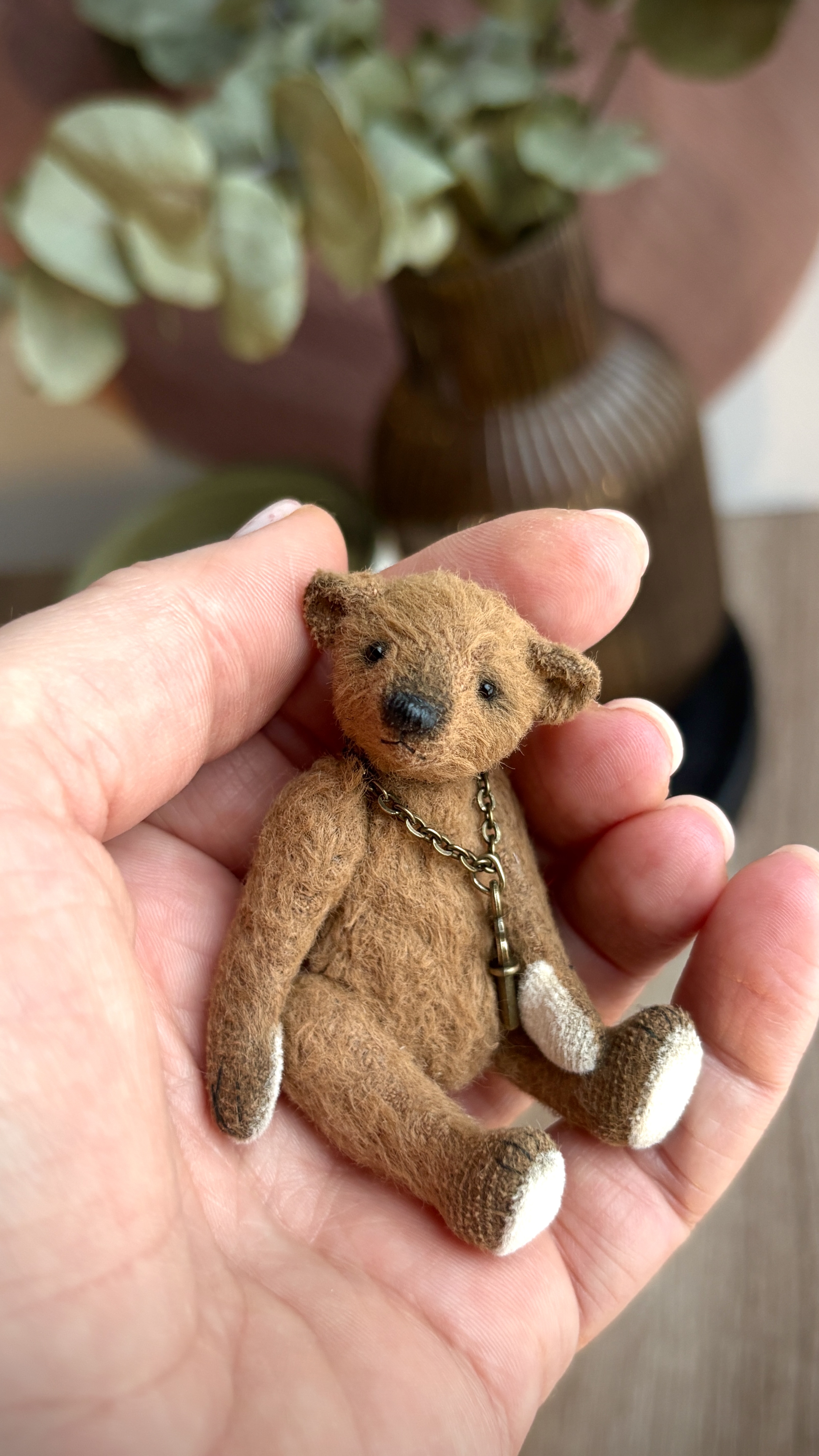 Мініатюрний тедді ведмедик «Піко», 8 см