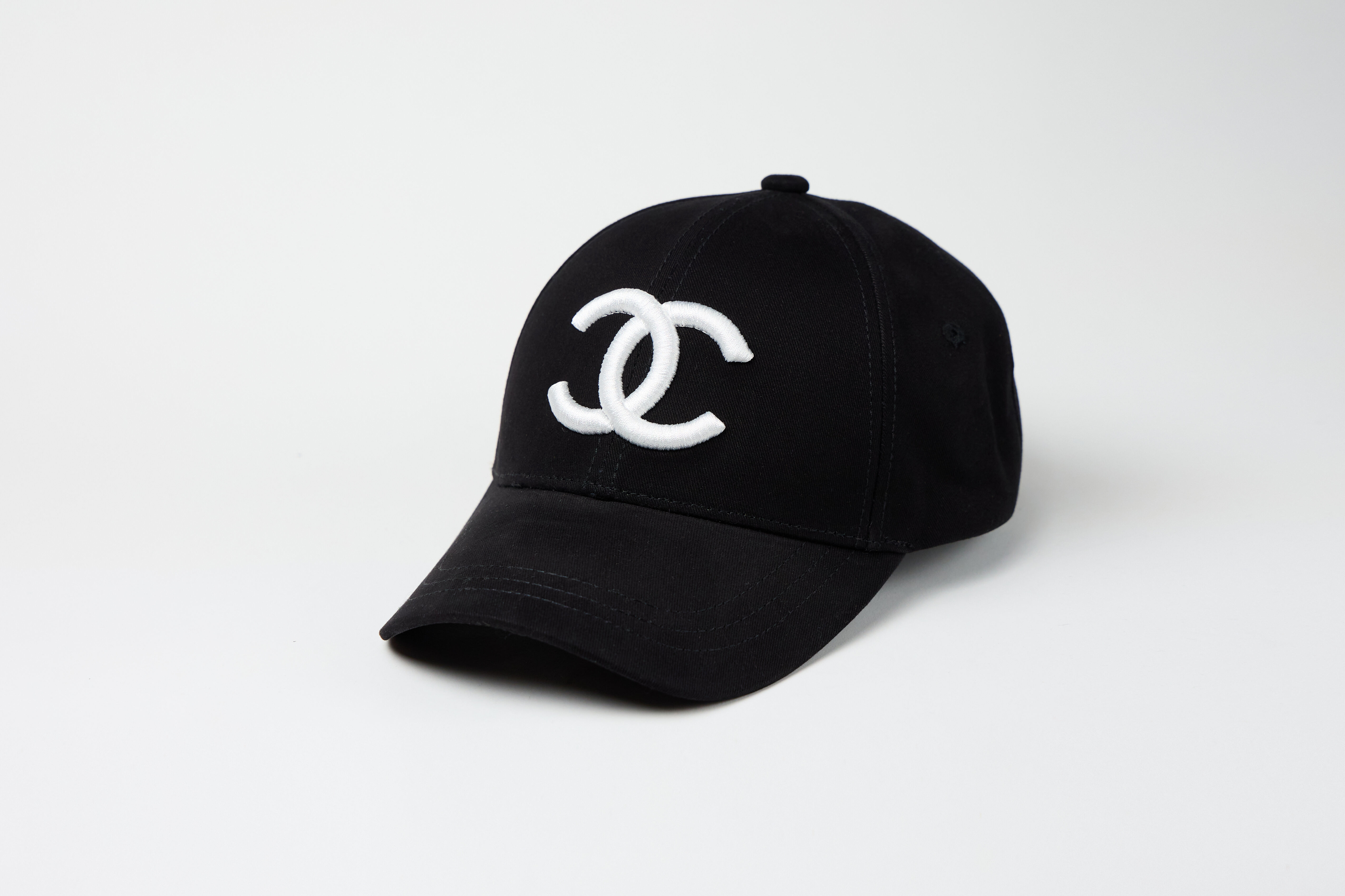 Бейсболка Chanel - Шанель Вишивка Біла Копія