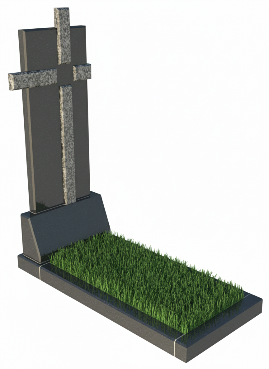 Гранітний хрест 3-36AM