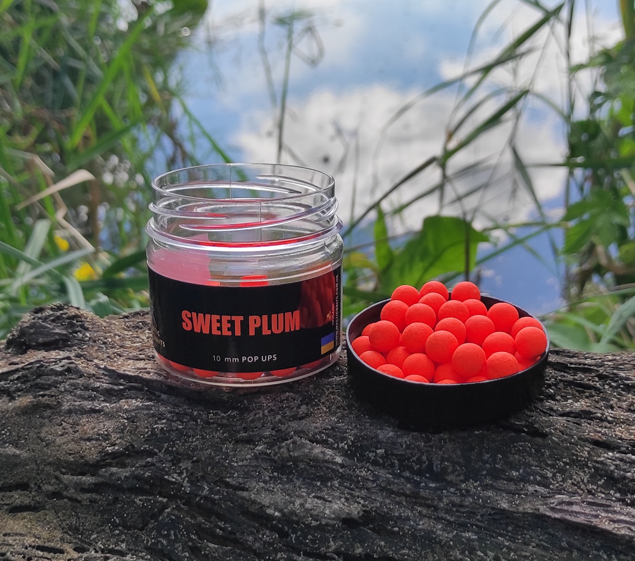 Плаваючі бойли POP-UPS Sweet Plum 10мм. 8мм. 6мм.