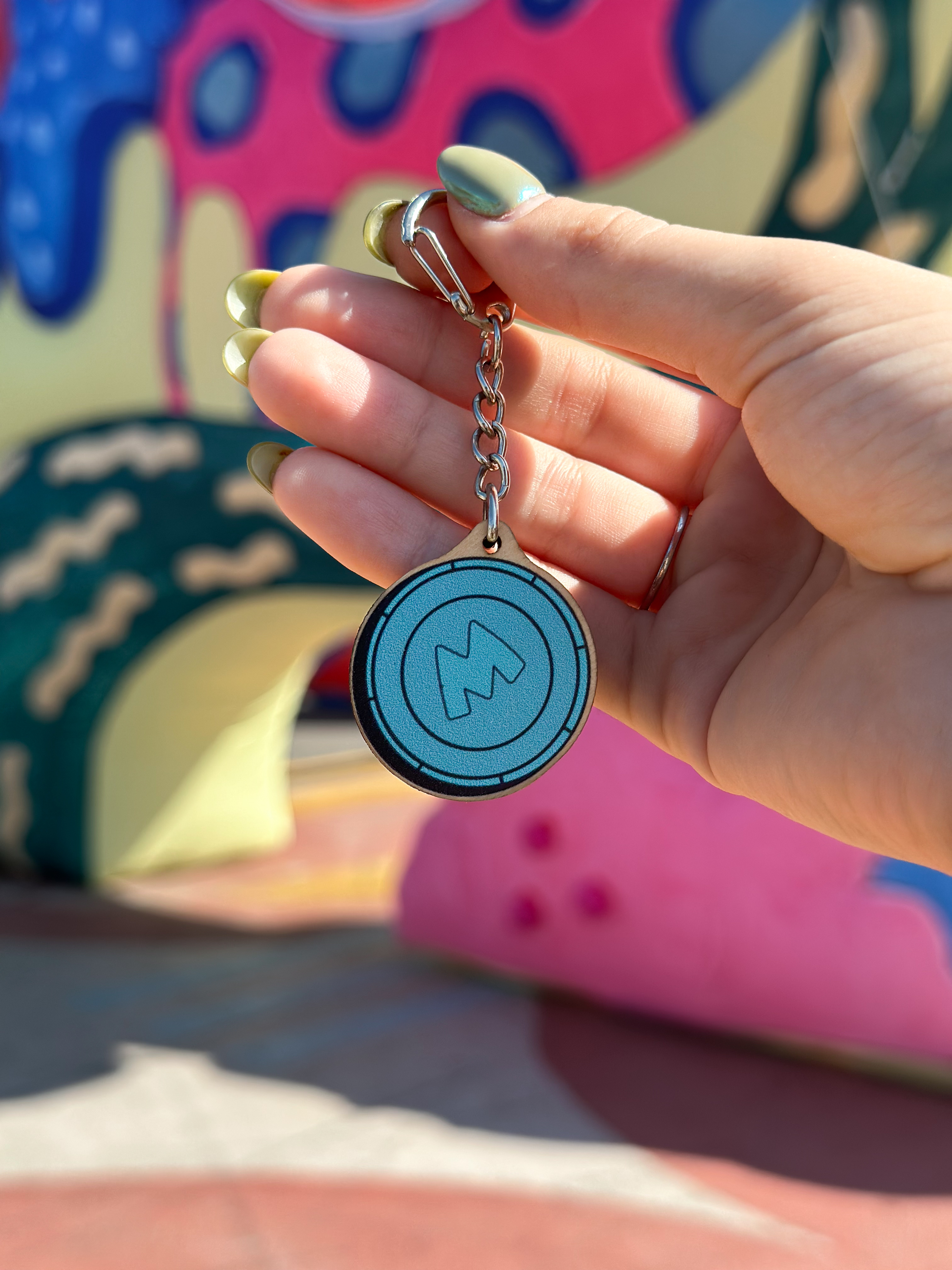 Брелок  "Жетон"