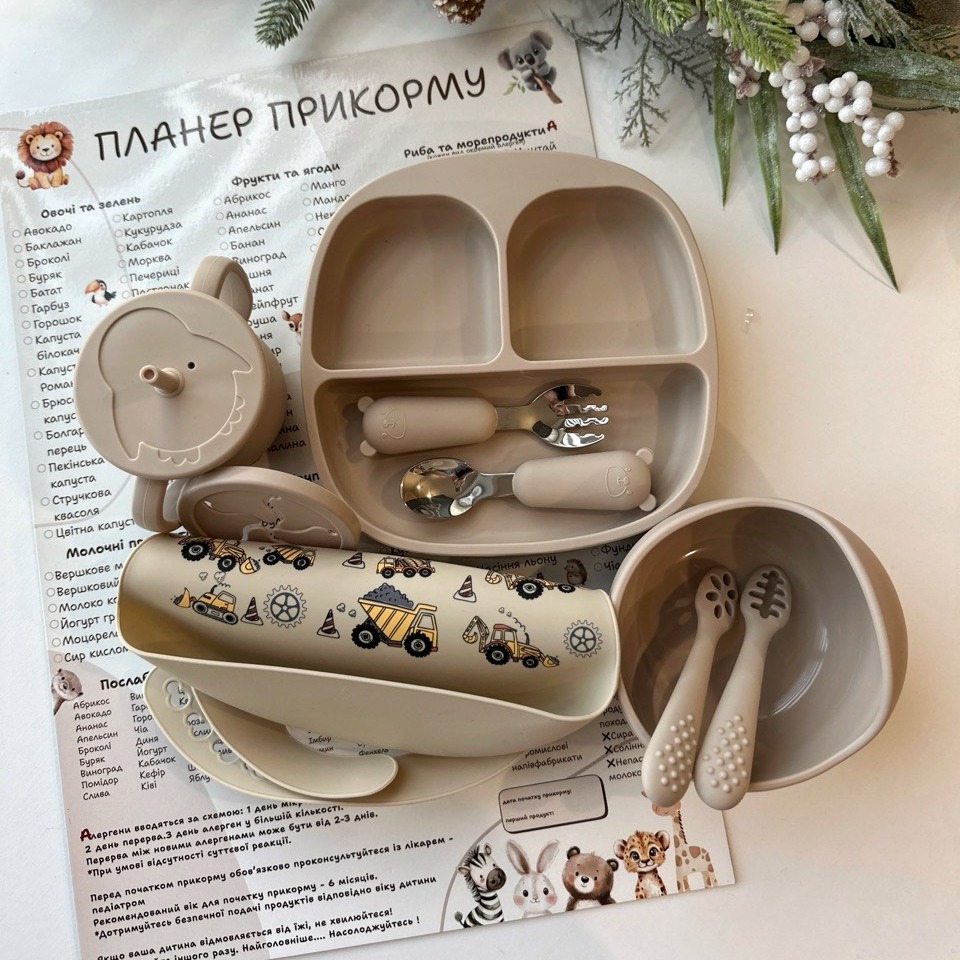 Набір силіконового посуду 