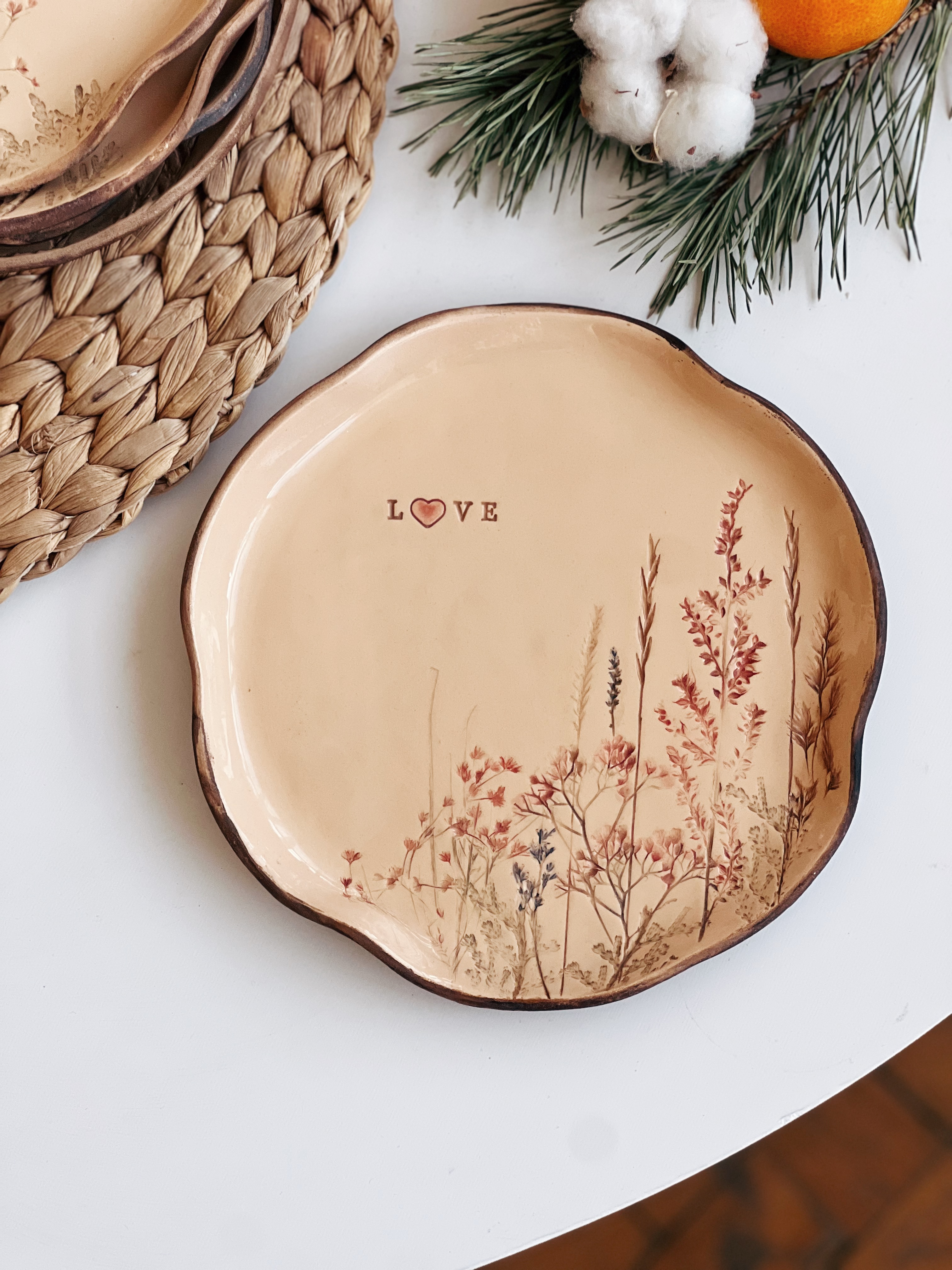 Тарілка LOVE 19 см