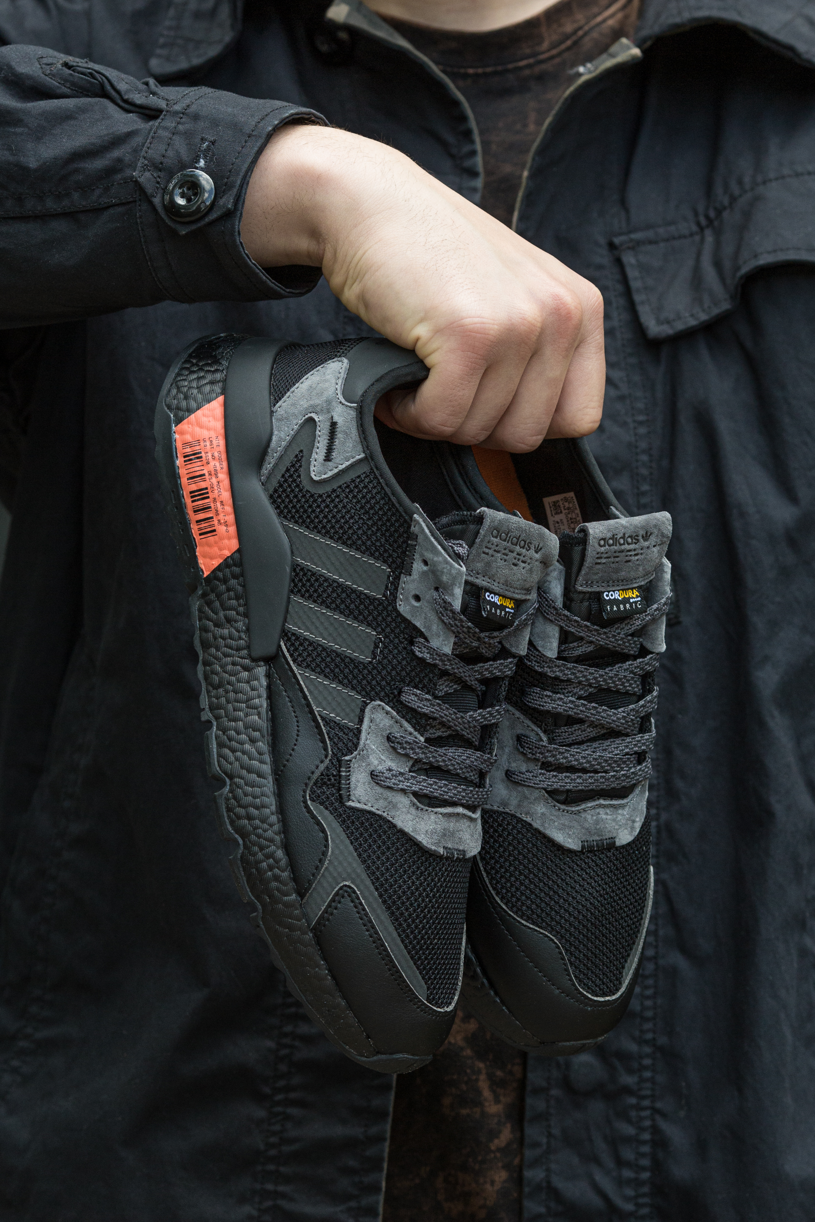 Кросівки Adidas Nite Jogger Boost  Core Black x Cordura