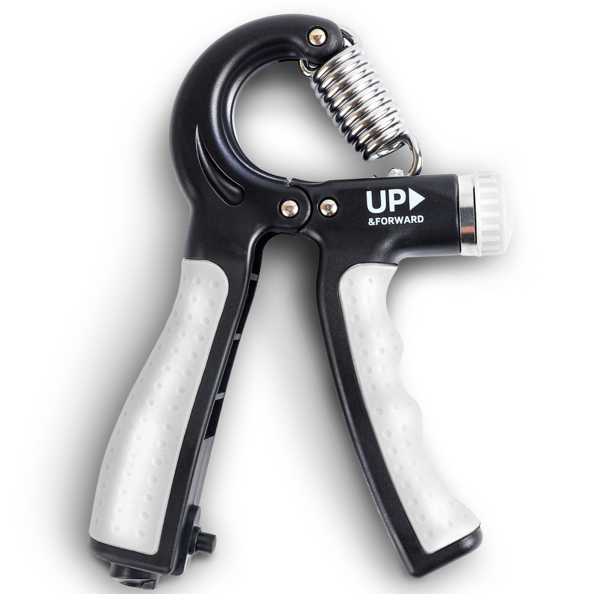 Еспандер кистьовий з лічильником 10 - 60 кг Black | Gray