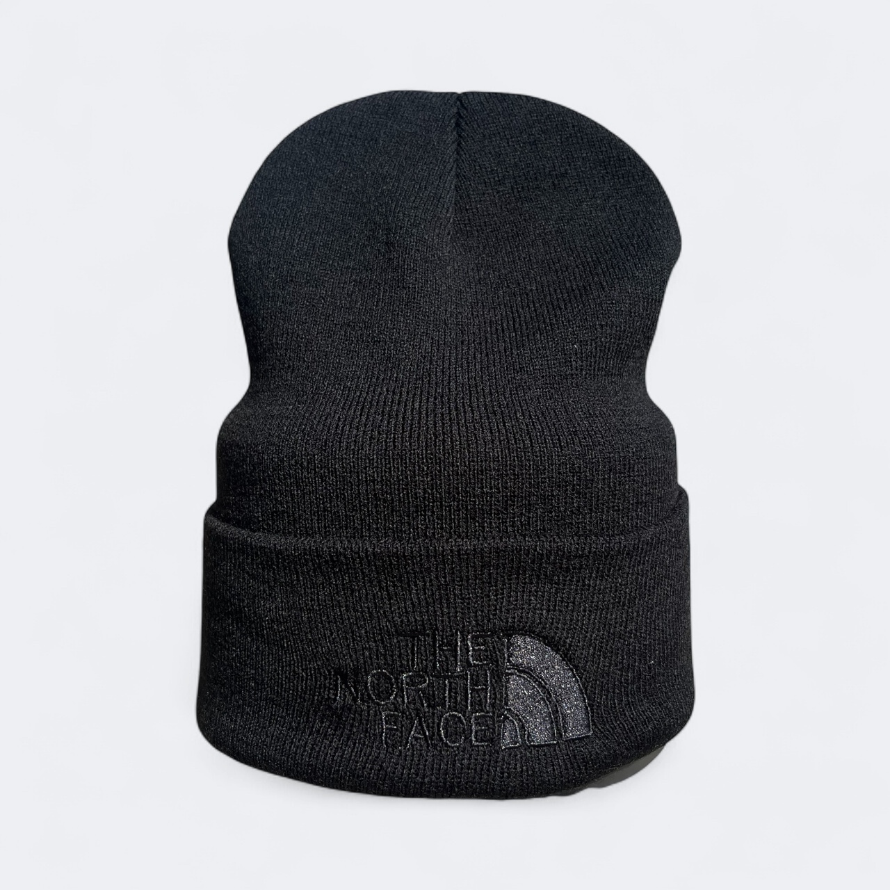 Шапка Чоловіча Осіння The North Face Копія (Чорна Вишивка)