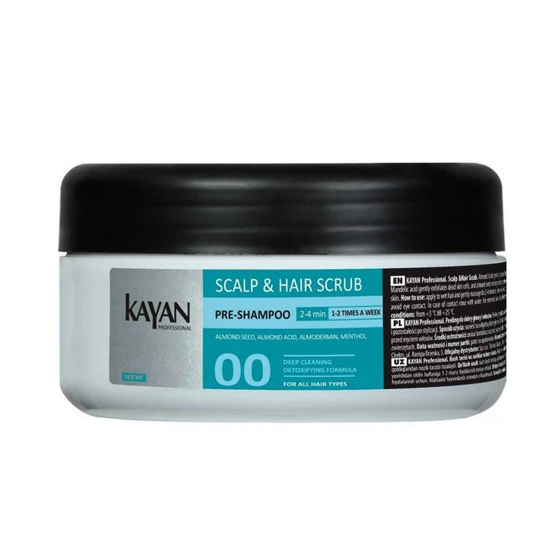 Скраб для шкіри голови та волосся Kayan Professional Scalp Hair Scrub 300 мл