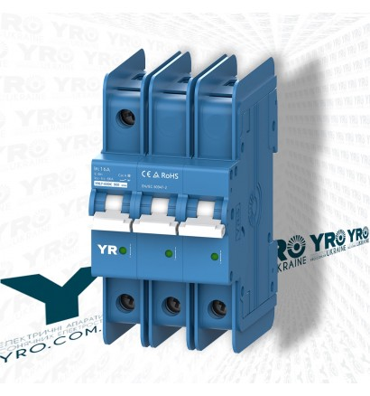 Автоматичний вимикач YRO YRL7-63DC 3P (A-Class)