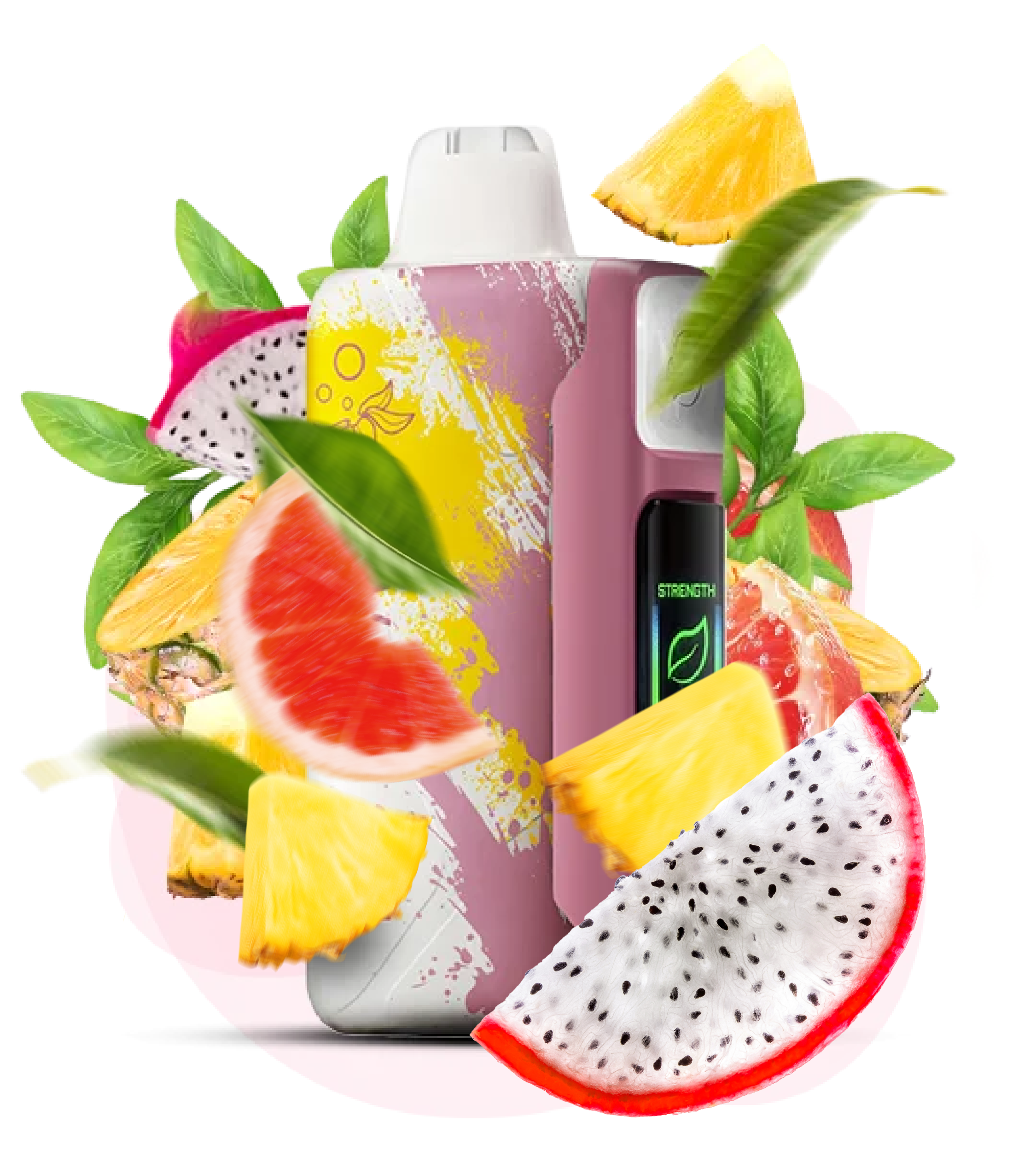 Elf Nic King 30000 Pineapple Dragonfruit Grapefruit ( Ананас Пітахая Грейпфрут )