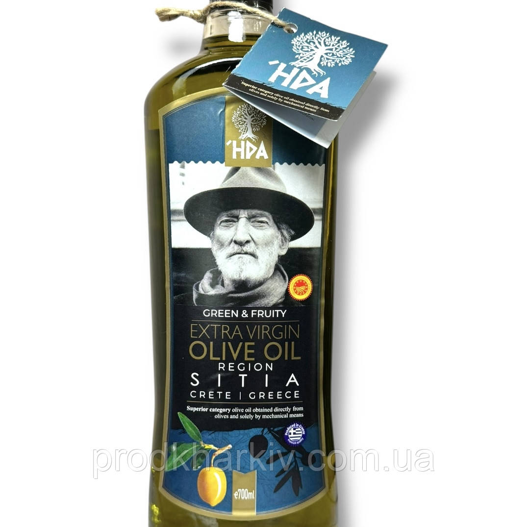 Оливкова олія HPA extra virgin olive oil region Sitia (Дідусь) 0.700 мл