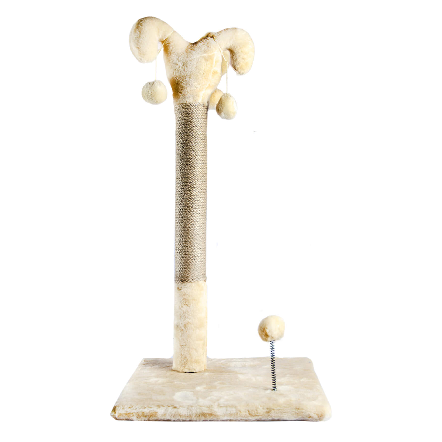 Дряпка Зоосет Арлекін (платф.-37 х37 см, висота - 72 см) в асортименті, джут