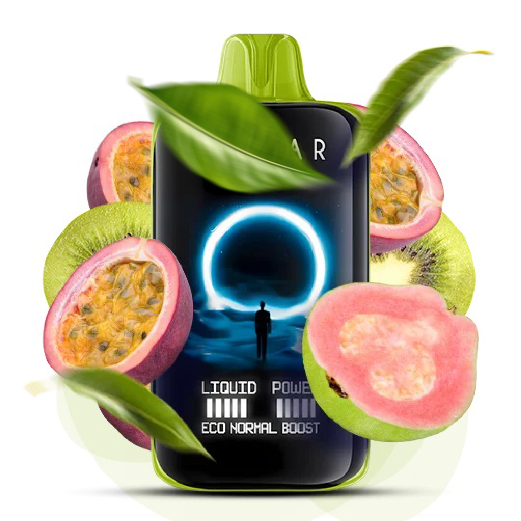 Elf Bar MoonNight 40000 Kiwi Passion Fruit Guava ( Ківі Маракуя Гуава )