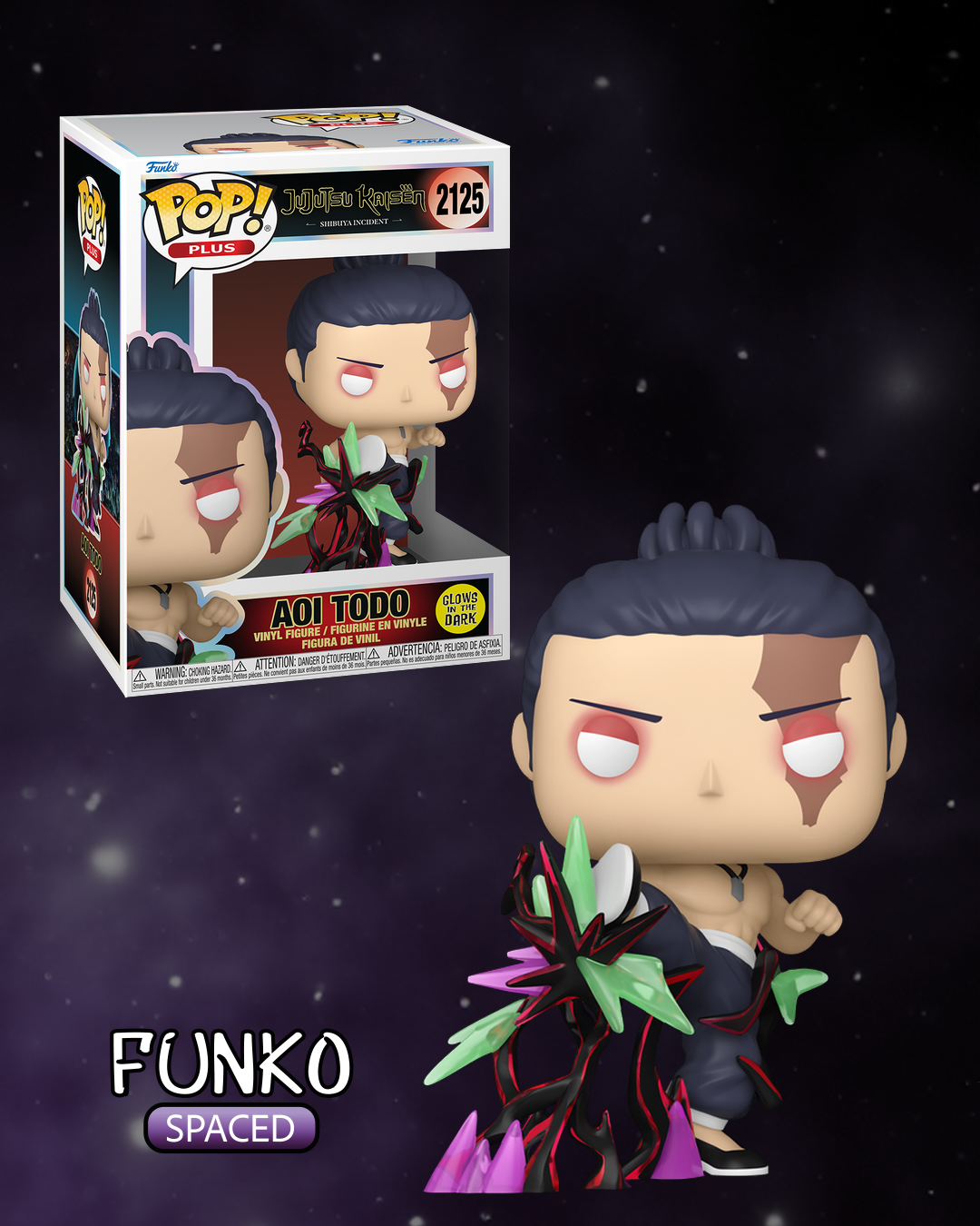 Фігурка Funko Pop Jujutsu Kaisen - Plus Aoi Todo | Фанко Поп Магічна Битва - Аой Тодо #2125