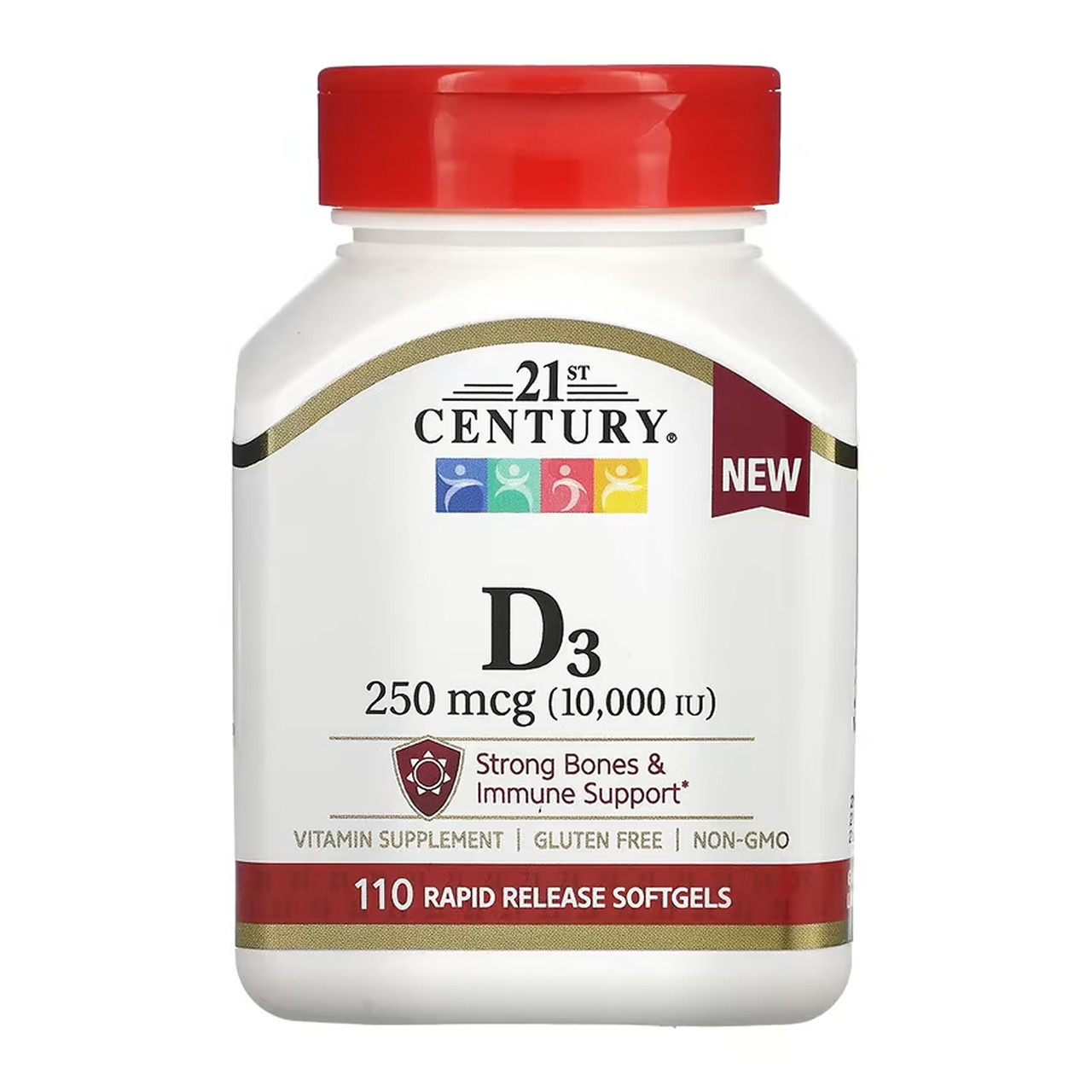 D3 250 mcg (10,000 IU) - 110 softgels