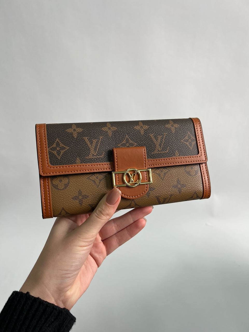 Louis Vuitton Dauphine Wallet Brown