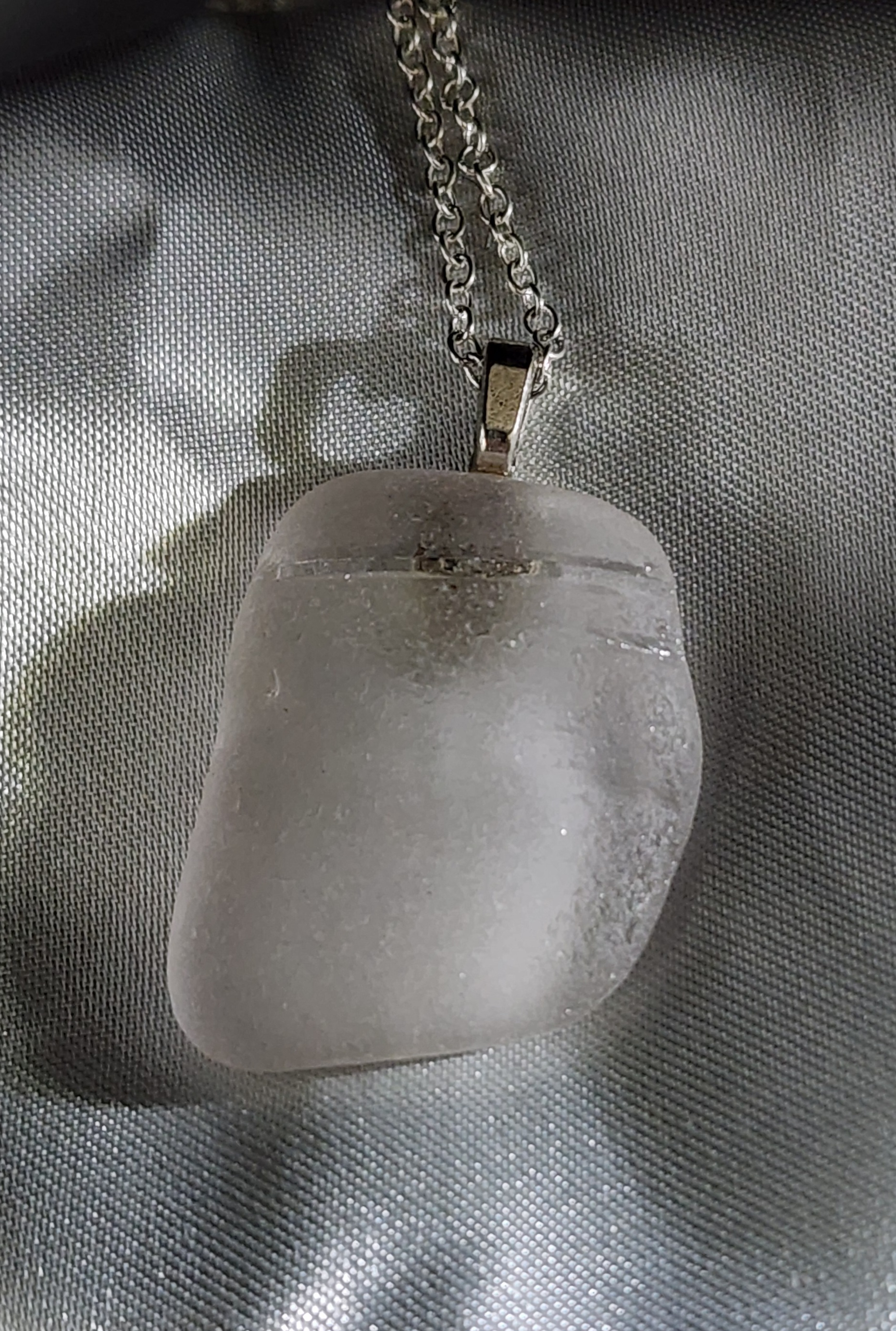 Light Sea Glass Necklace