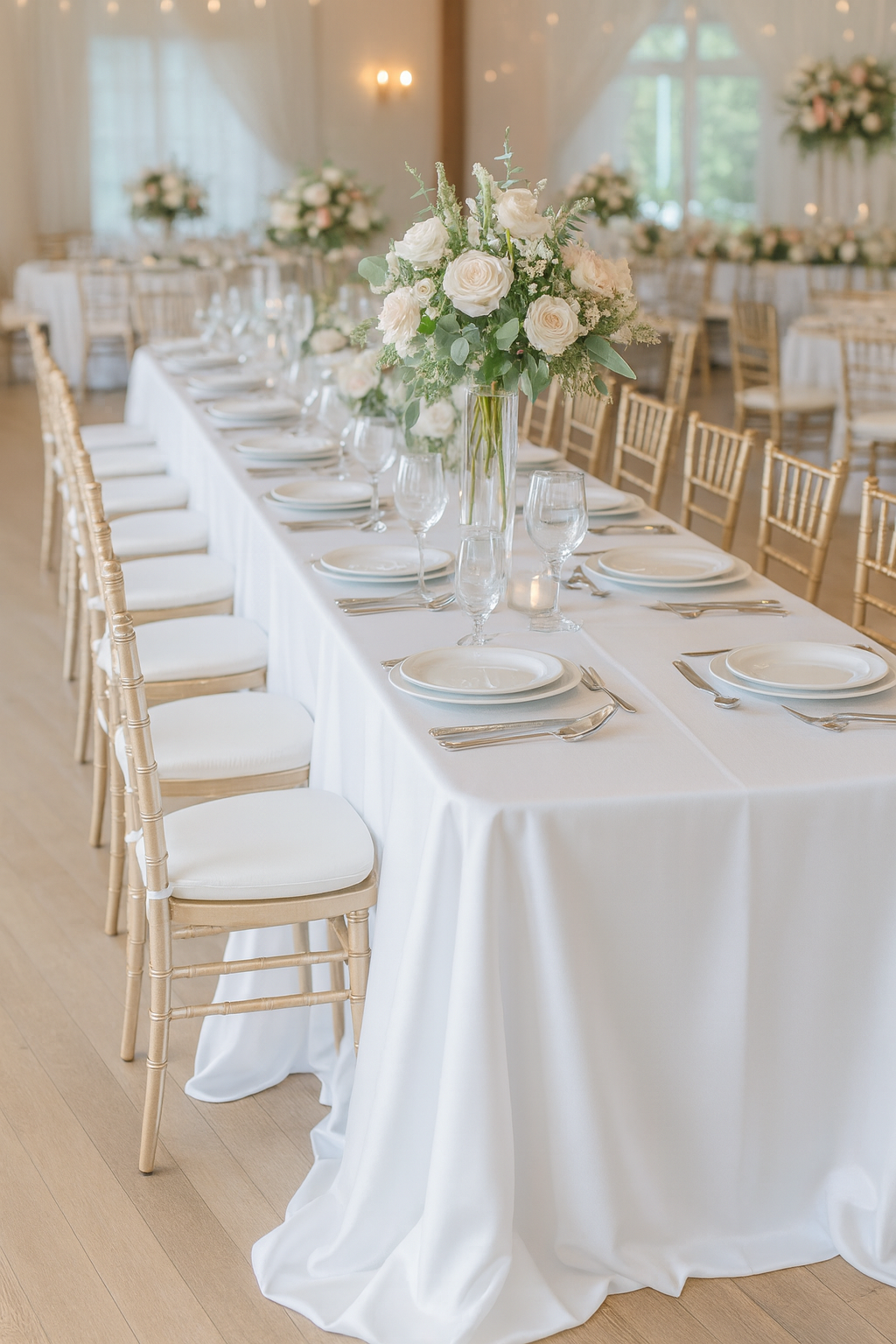 Скатертина для ресторану, кафе "Біла надія"