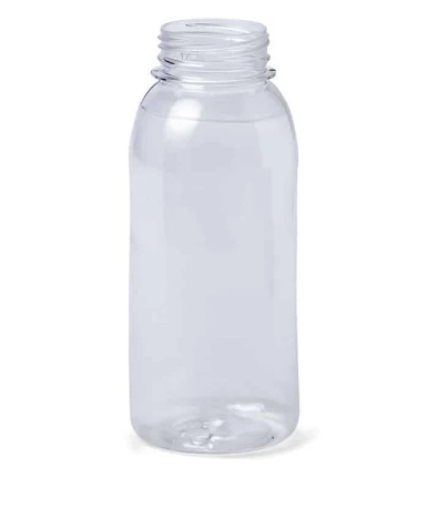 Пляшка прозора 500 мл з широким горлом 38мм без кришки, упаковка 200 шт, 018600035