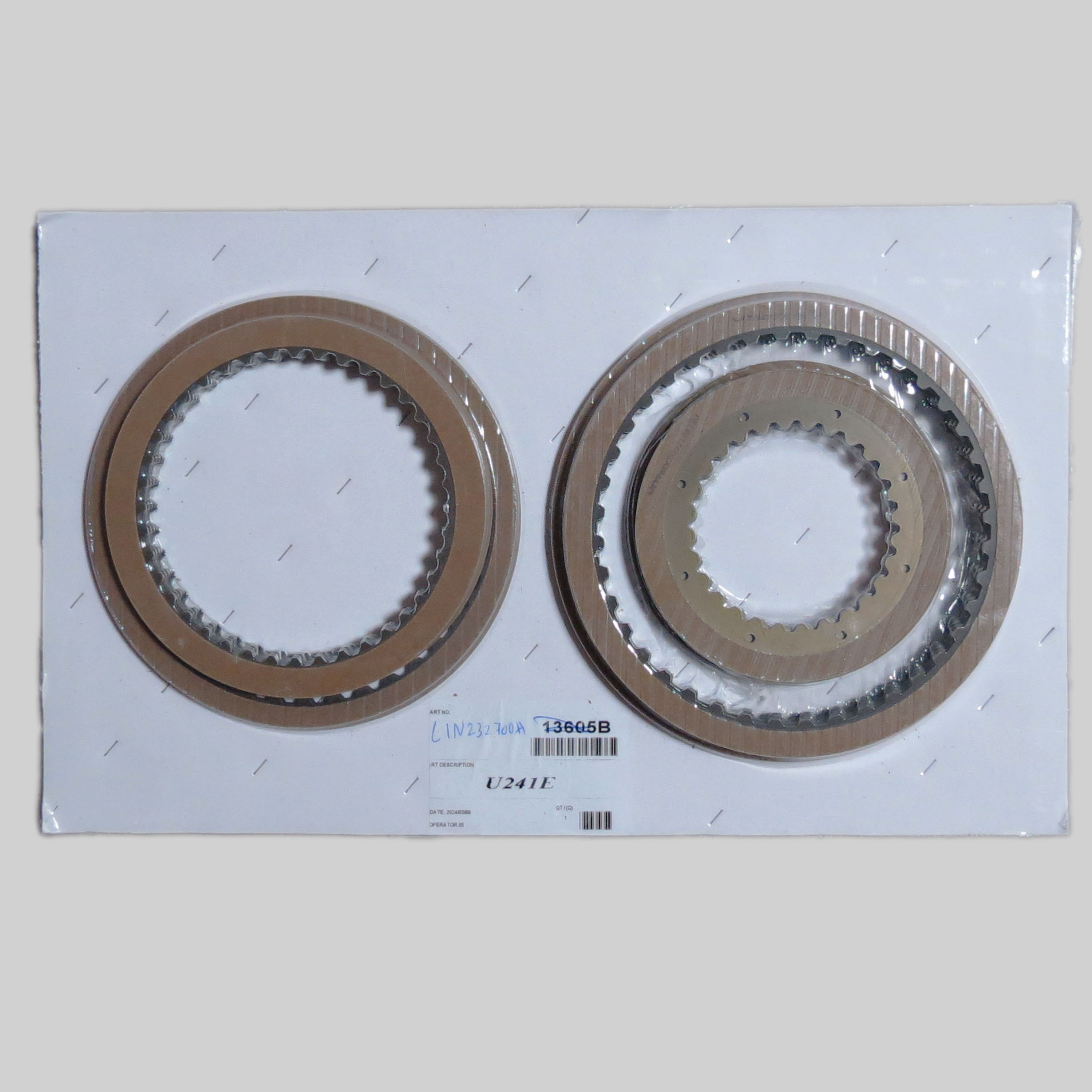 Комплект фрикційних дисків U240E U241E