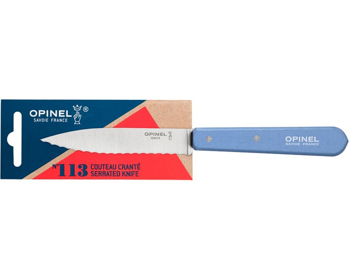 Ніж Opinel Serrated Sky Blue 113