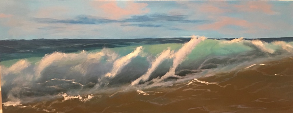 The Waves - Original Acrylic Painting