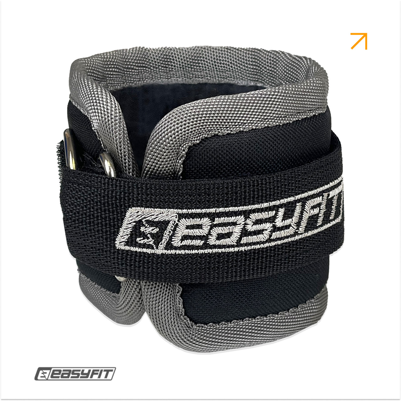 Манжета EasyFit чорна для тяги на тренажері Бубновского