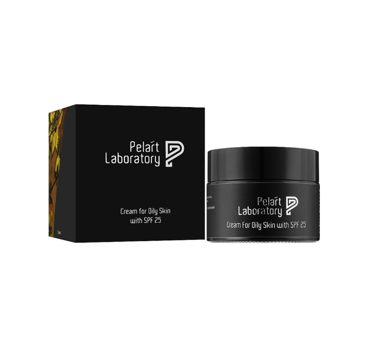 Крем для комбінованої та жирної шкіри з матуючим ефектом SPF 25 Pelart Inula, 50 мл