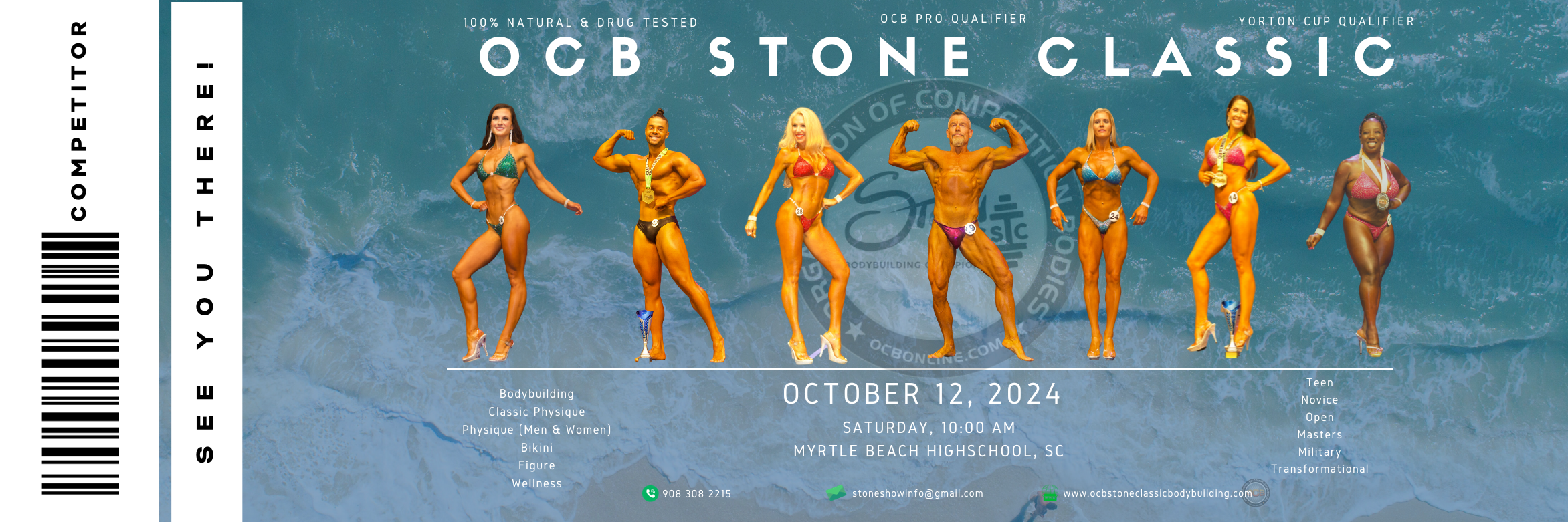 Men's Physique Registration & One Crossover