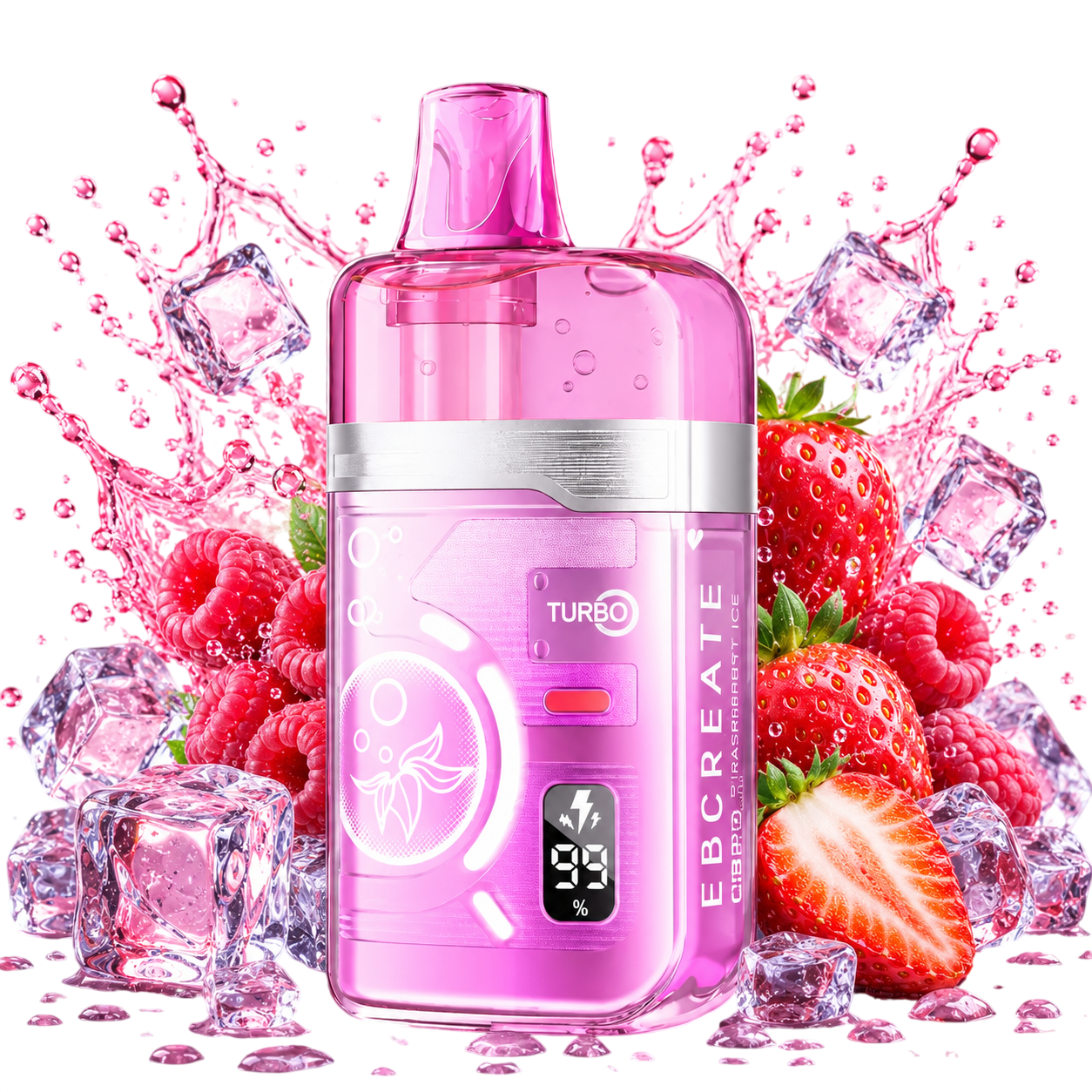 BC Pro 40000 Strawberry Raspberry Frost (Полуниця Малина з прохолодою)