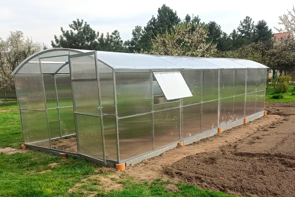 Gewächshaus 3x4m 