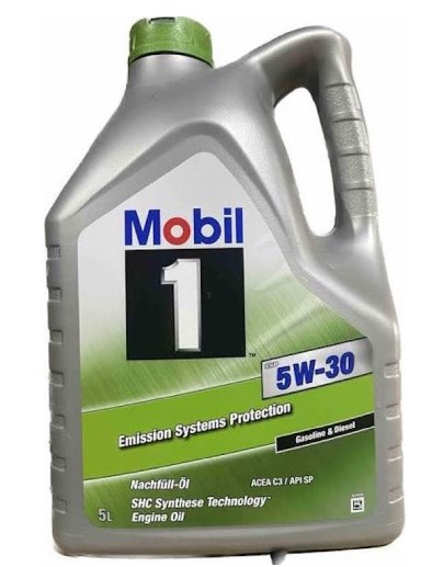 Моторна олива 5W30  моторна Mobil 1 ESP Formula, 5л.