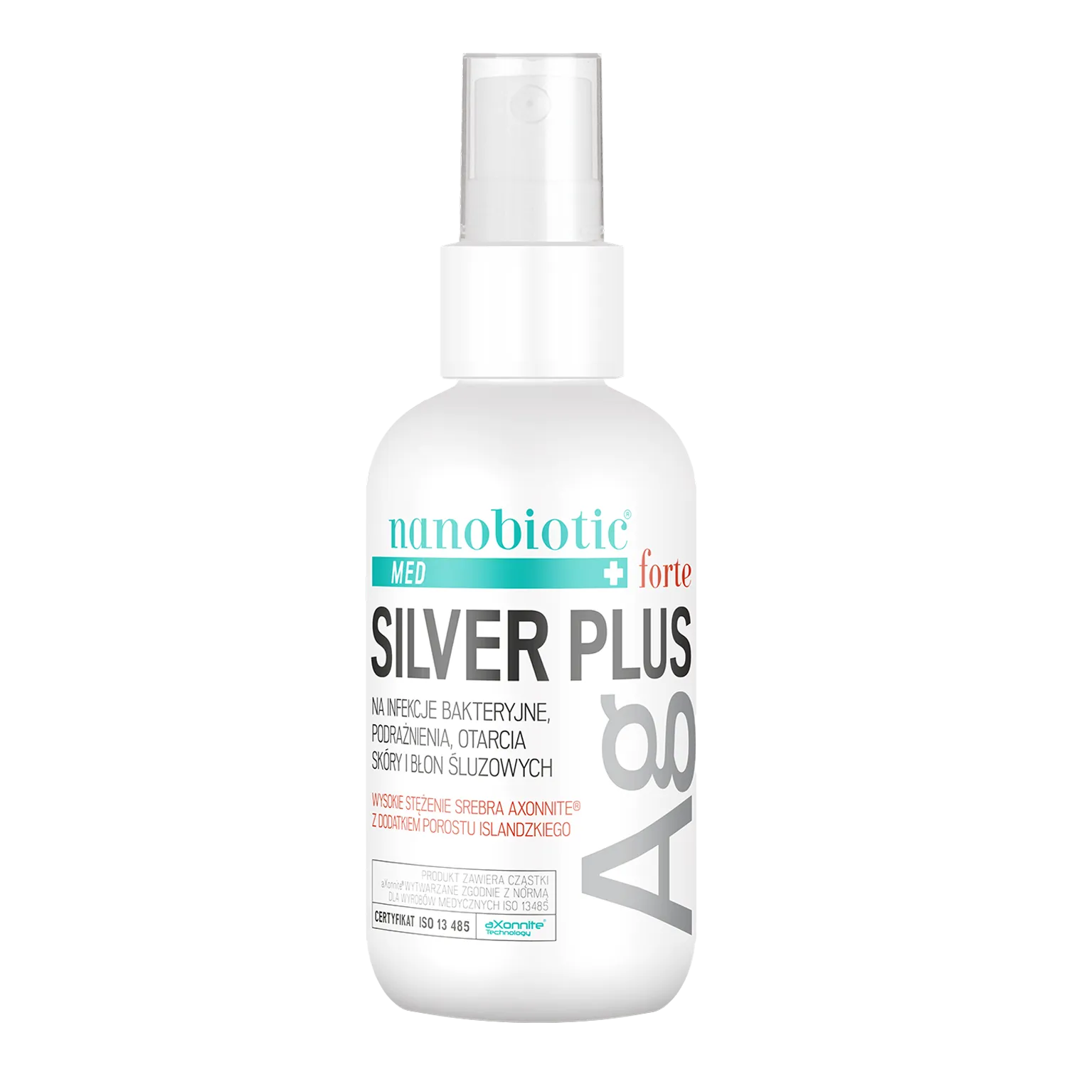Nanobiotic Med Silver Plus Forte спрей - 75 мл
