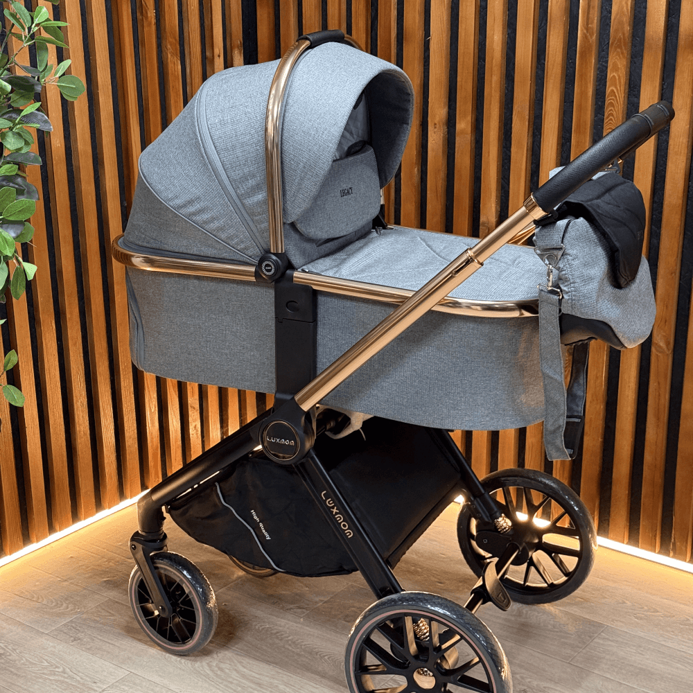 Коляска POTÉ LUXMOM 788 сіра
